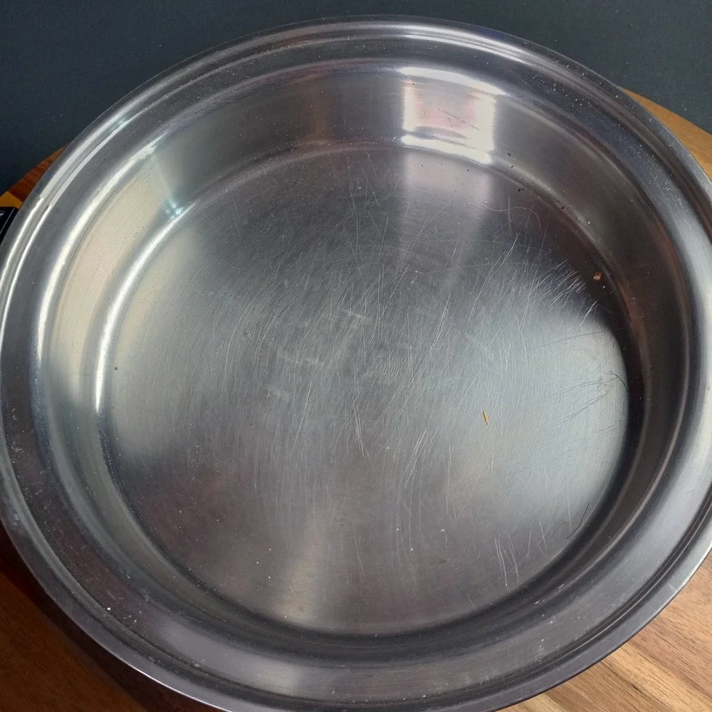 Townecraft Stainless Steel Electric Skiller 17450 Egg Poacher Insert USA Made‎